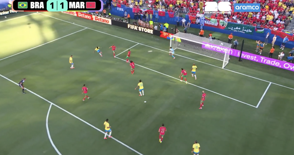 Le Brésil s’en sort bien face au Maroc (1-1) Le Brésil et le Maroc ont fait match nul, dimanche 14 juin 2026, en match de groupe au Mondial de foot 2026.